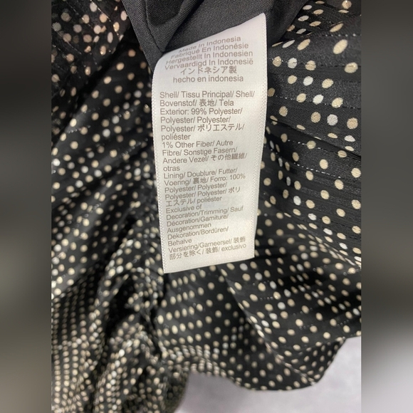 J. Crew Polka Dot Pattern Smocked Ruffle Tiered Mini Dress  Size L - Picture 8 of 10